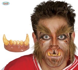 [2188] DIENTES CON COLMILLOS HOMBRE LOBO