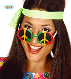 [18224] GAFAS HIPPIE MULTICOLOR